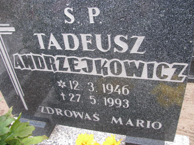 Anna Andrzejkowicz 1957 Krzyż Wielkopolski - Grobonet - Wyszukiwarka osób pochowanych