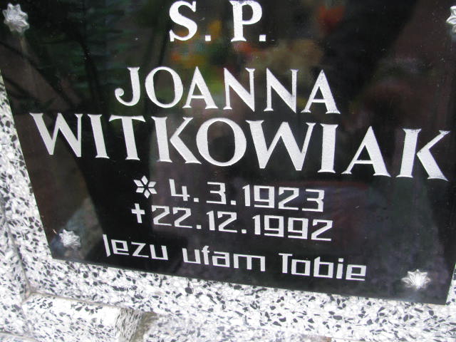 Mikołaj Witkowiak 2007 Krzyż Wielkopolski - Grobonet - Wyszukiwarka osób pochowanych