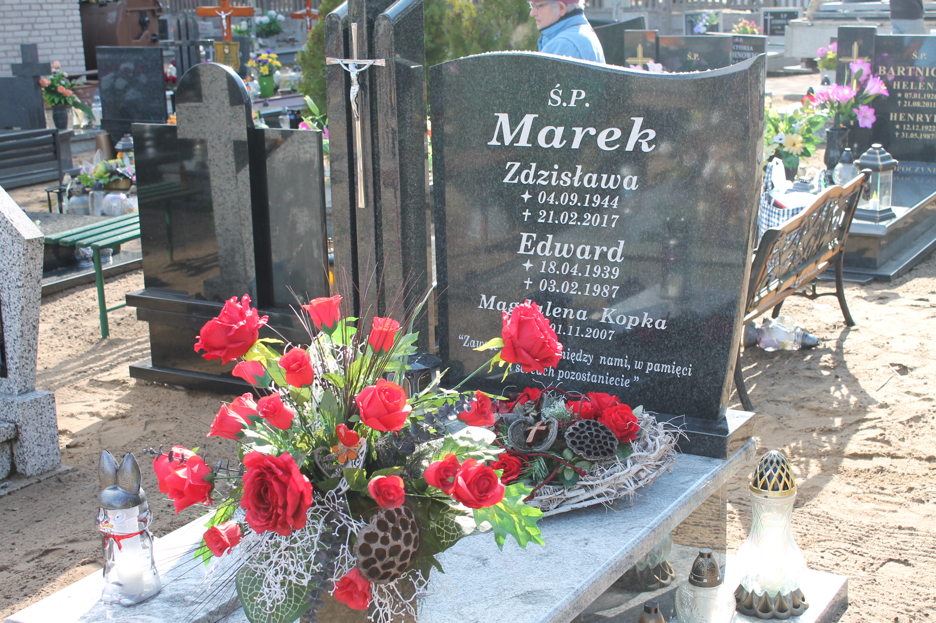 Grób Edward Marek