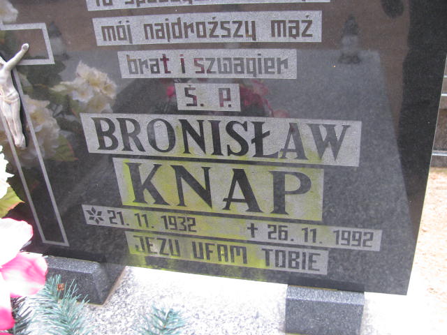 Bronisław Knap 1932 Krzyż Wielkopolski - Grobonet - Wyszukiwarka osób pochowanych