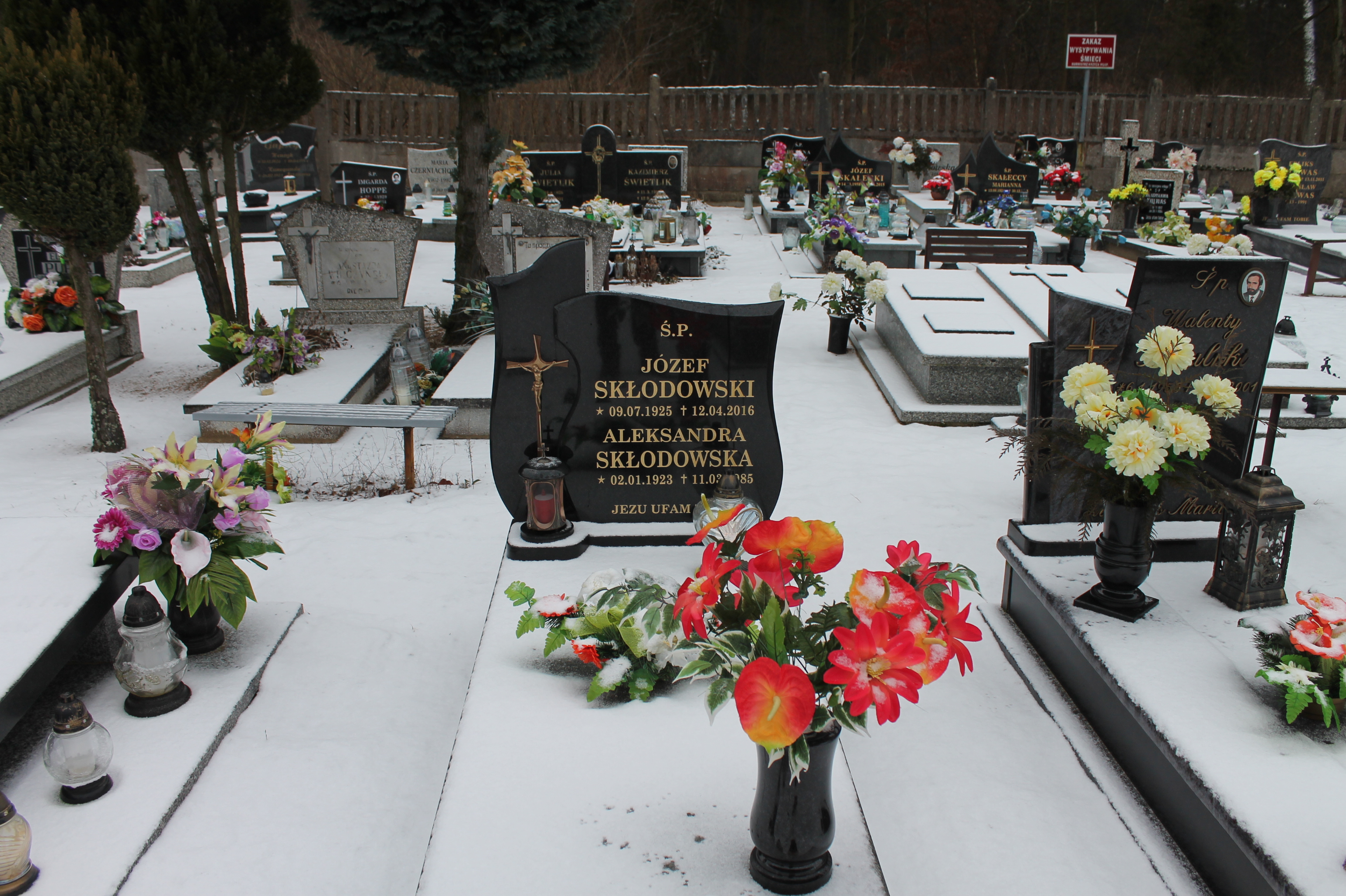 Józef Skłodowski 1925 Krzyż Wielkopolski - Grobonet - Wyszukiwarka osób pochowanych