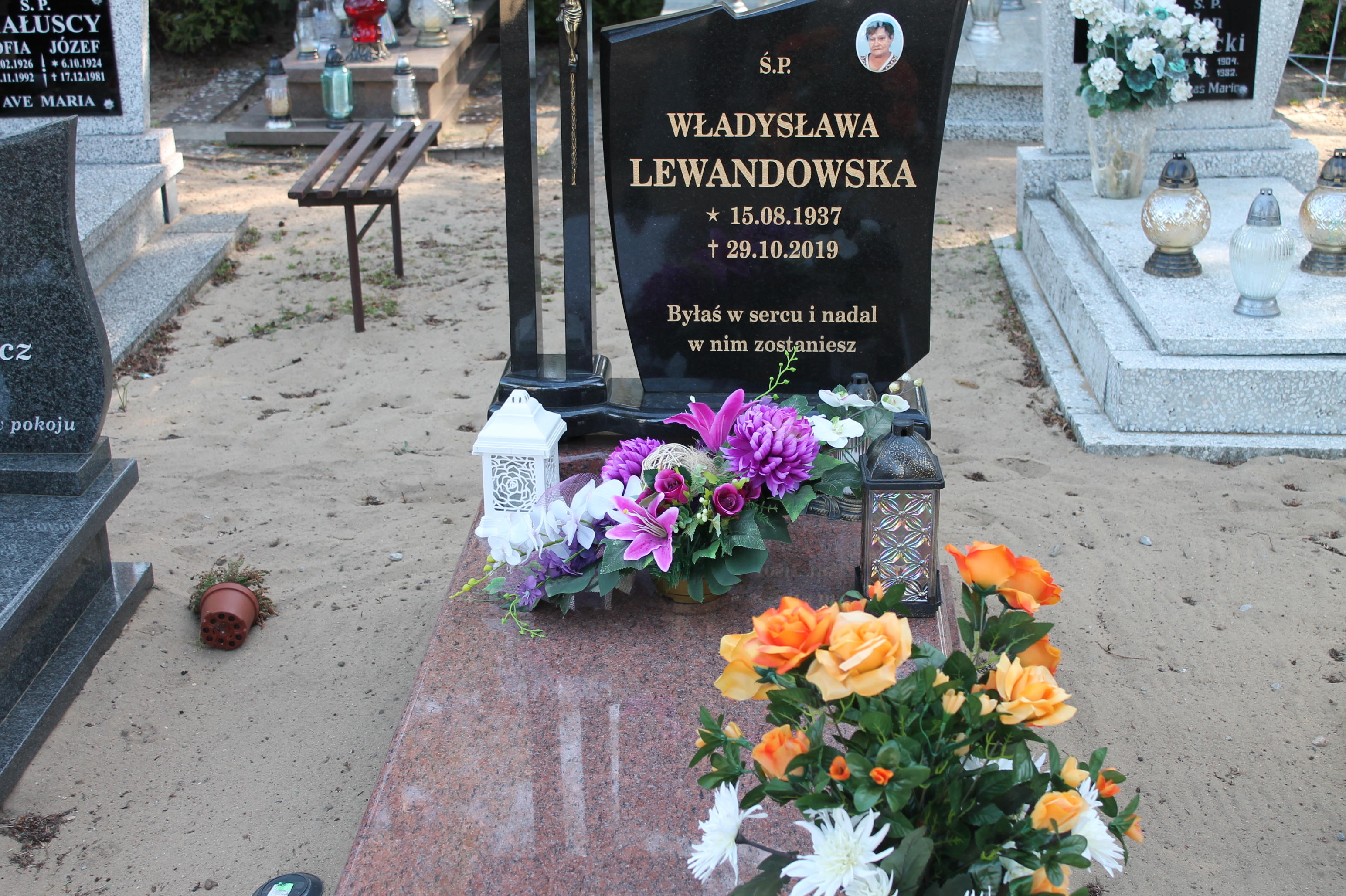 Władysława Lewandowska 1937 Krzyż Wielkopolski - Grobonet - Wyszukiwarka osób pochowanych