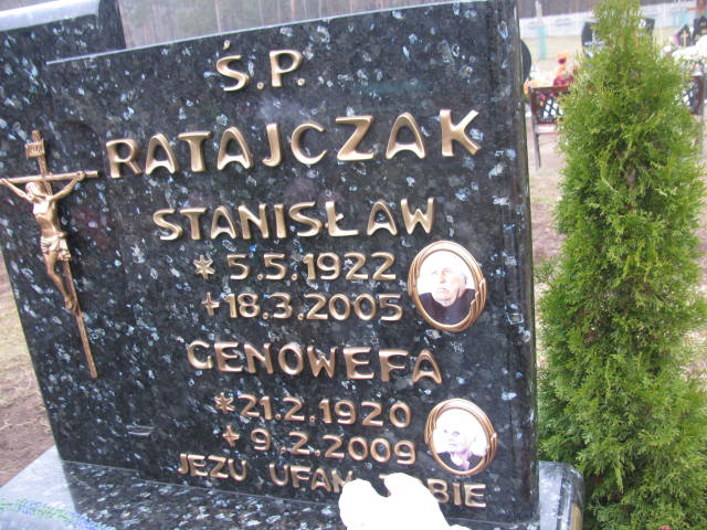 Stanisław Ratajczak 1922 Krzyż Wielkopolski - Grobonet - Wyszukiwarka osób pochowanych