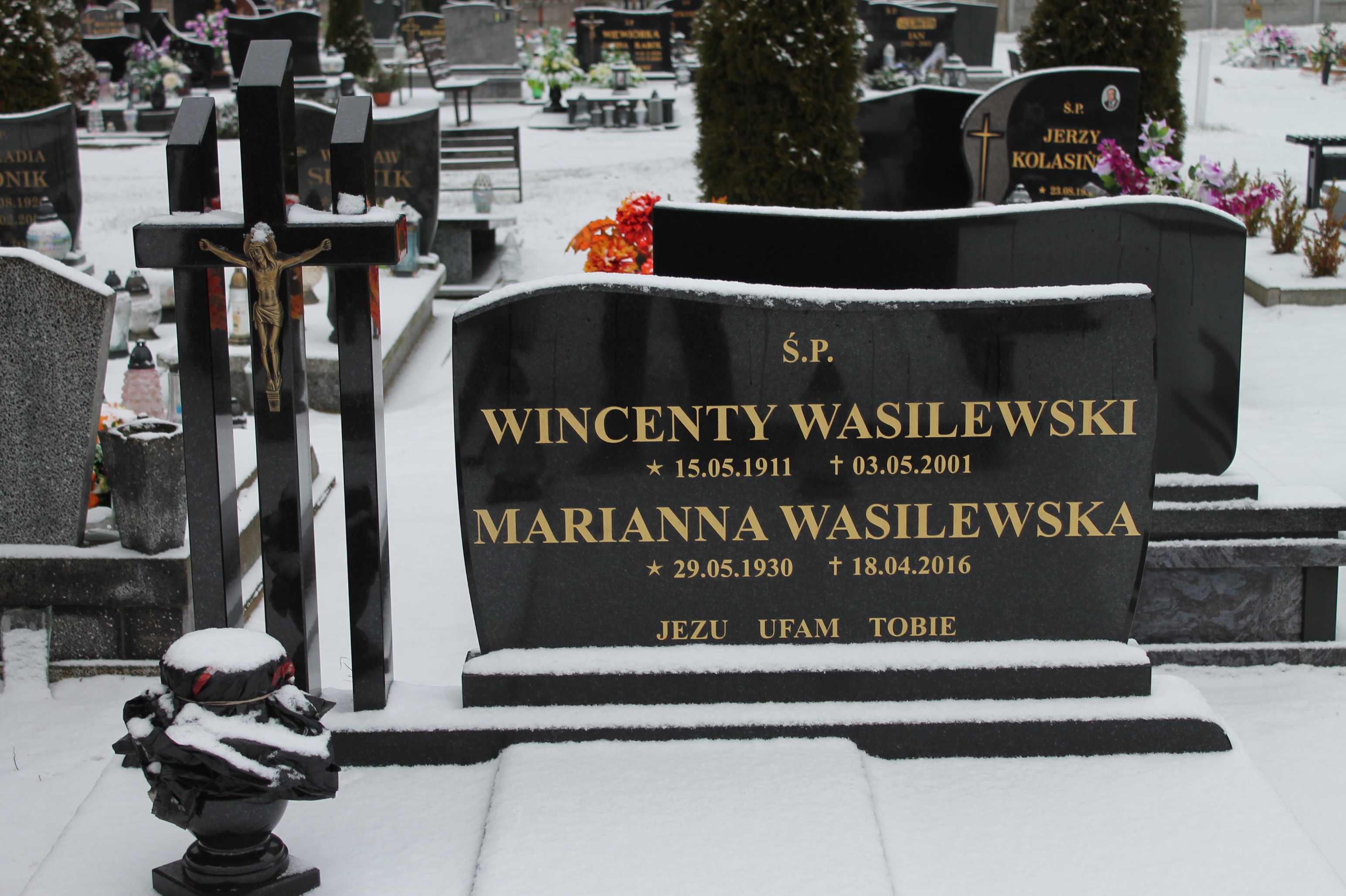 Grób Marianna Wasilewska