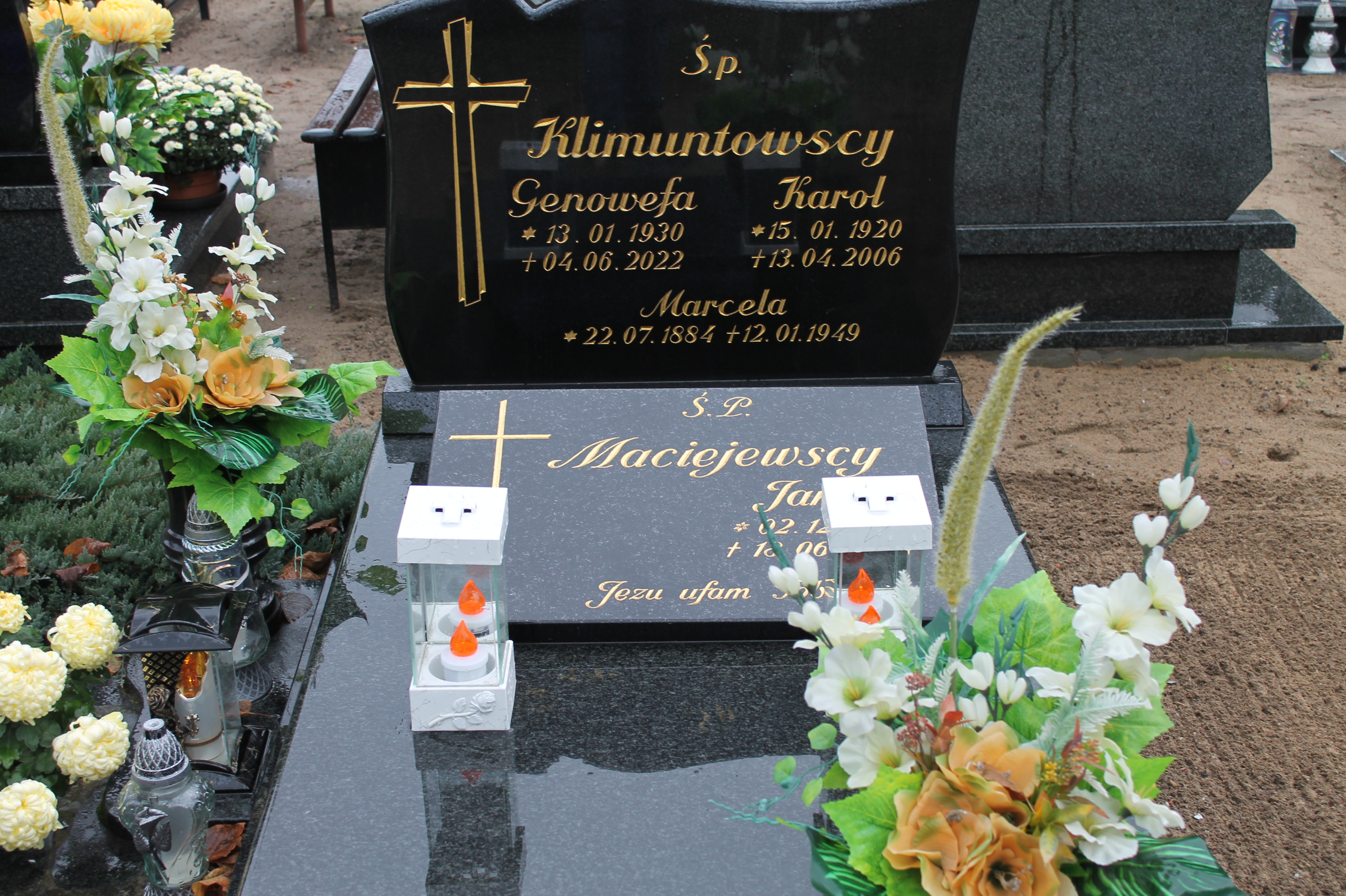 Grób Marcela Klimuntowska