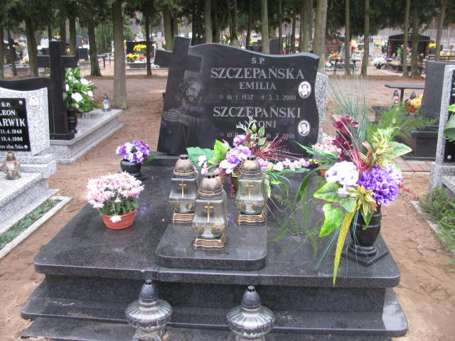 Grób Emilia Szczepańska