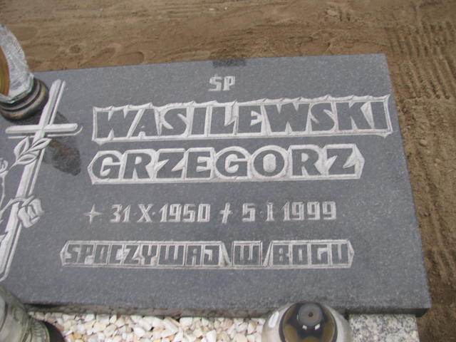 Grzegorz Zenon Wasilewski 1950 Krzyż Wielkopolski - Grobonet - Wyszukiwarka osób pochowanych