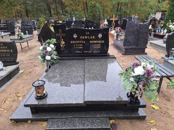 Grób Romuald Pawlak