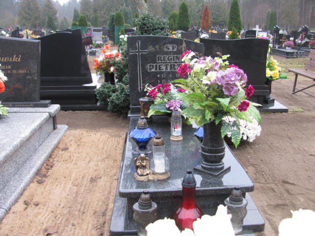 Grób Regina Pietrzak