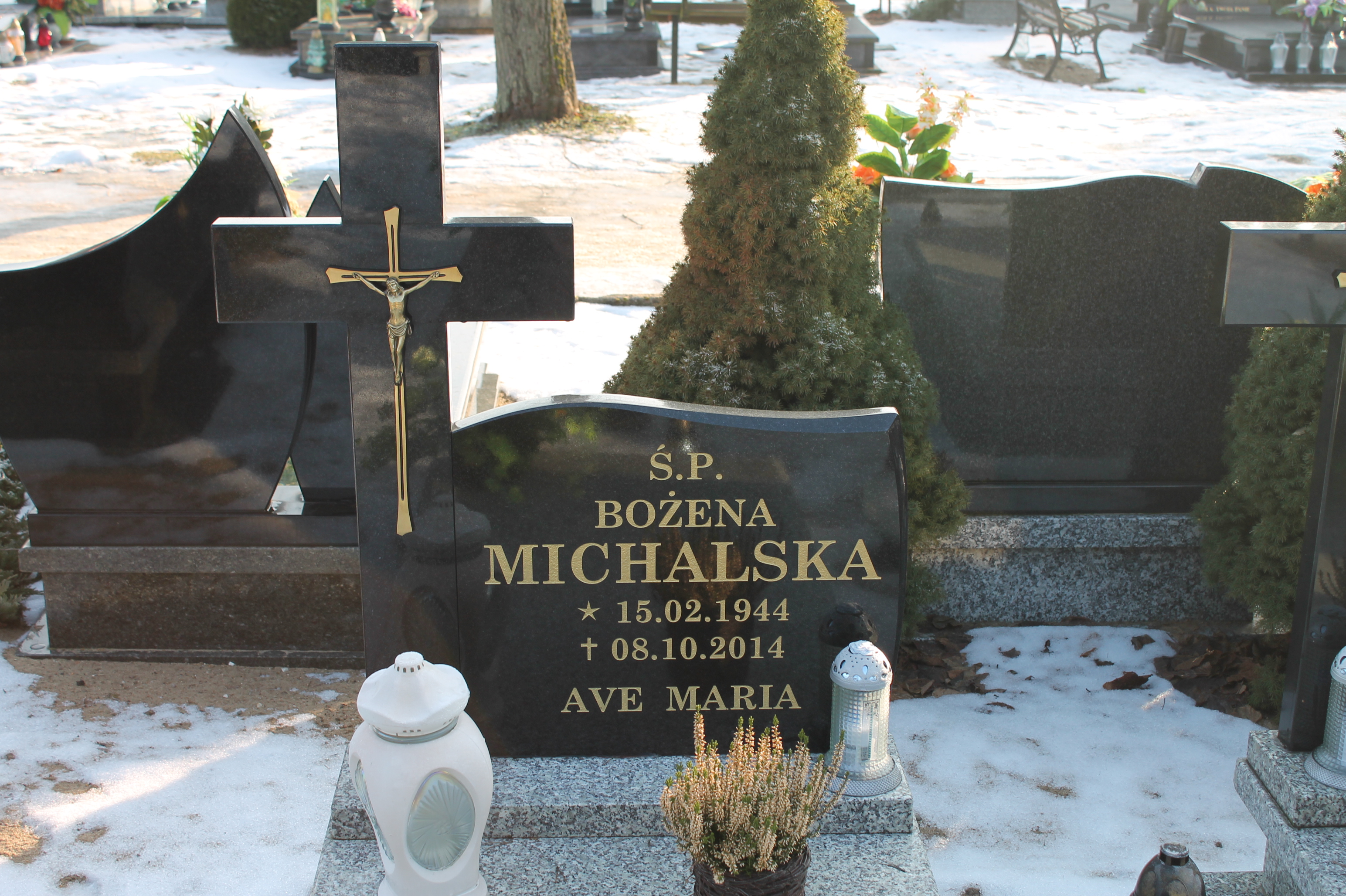 Bożena Michalska 1944 Krzyż Wielkopolski - Grobonet - Wyszukiwarka osób pochowanych