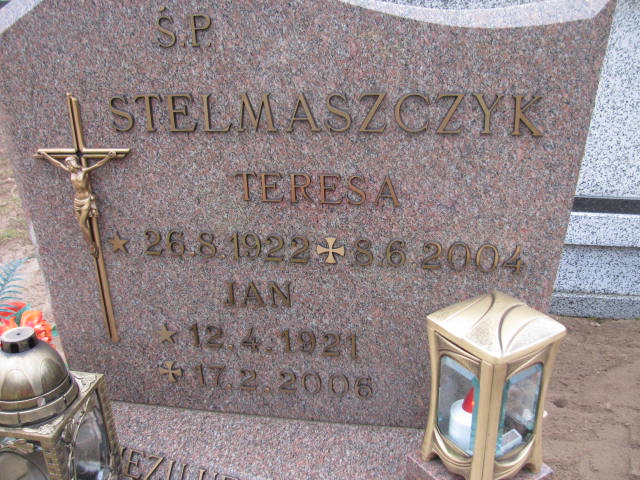 Teresa Stelmaszczyk 1922 Krzyż Wielkopolski - Grobonet - Wyszukiwarka osób pochowanych