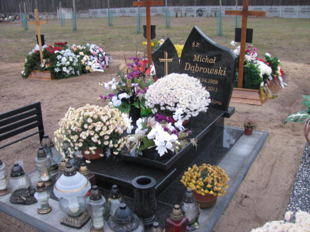 Grób Michał Dąbrowski