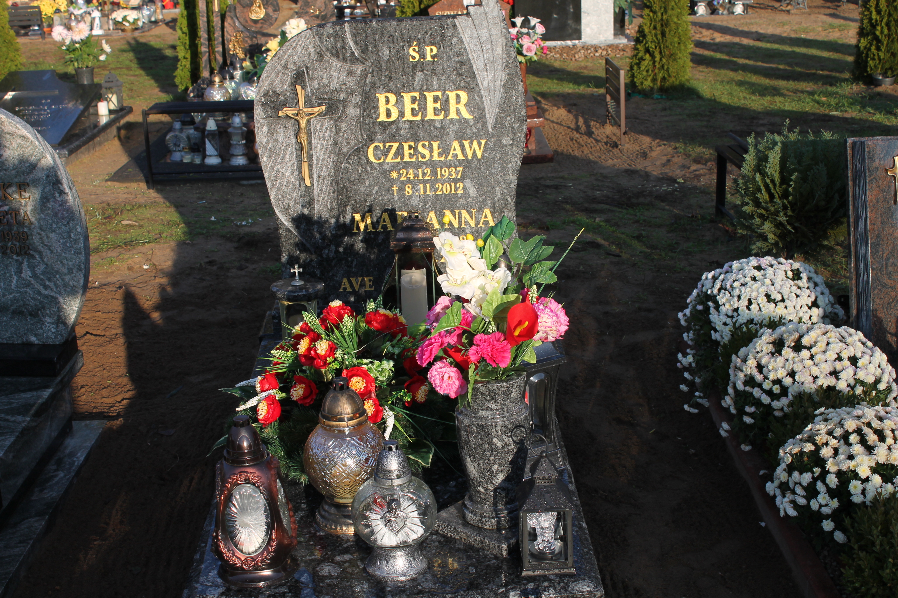 Czesław Beer 1937 Krzyż Wielkopolski - Grobonet - Wyszukiwarka osób pochowanych