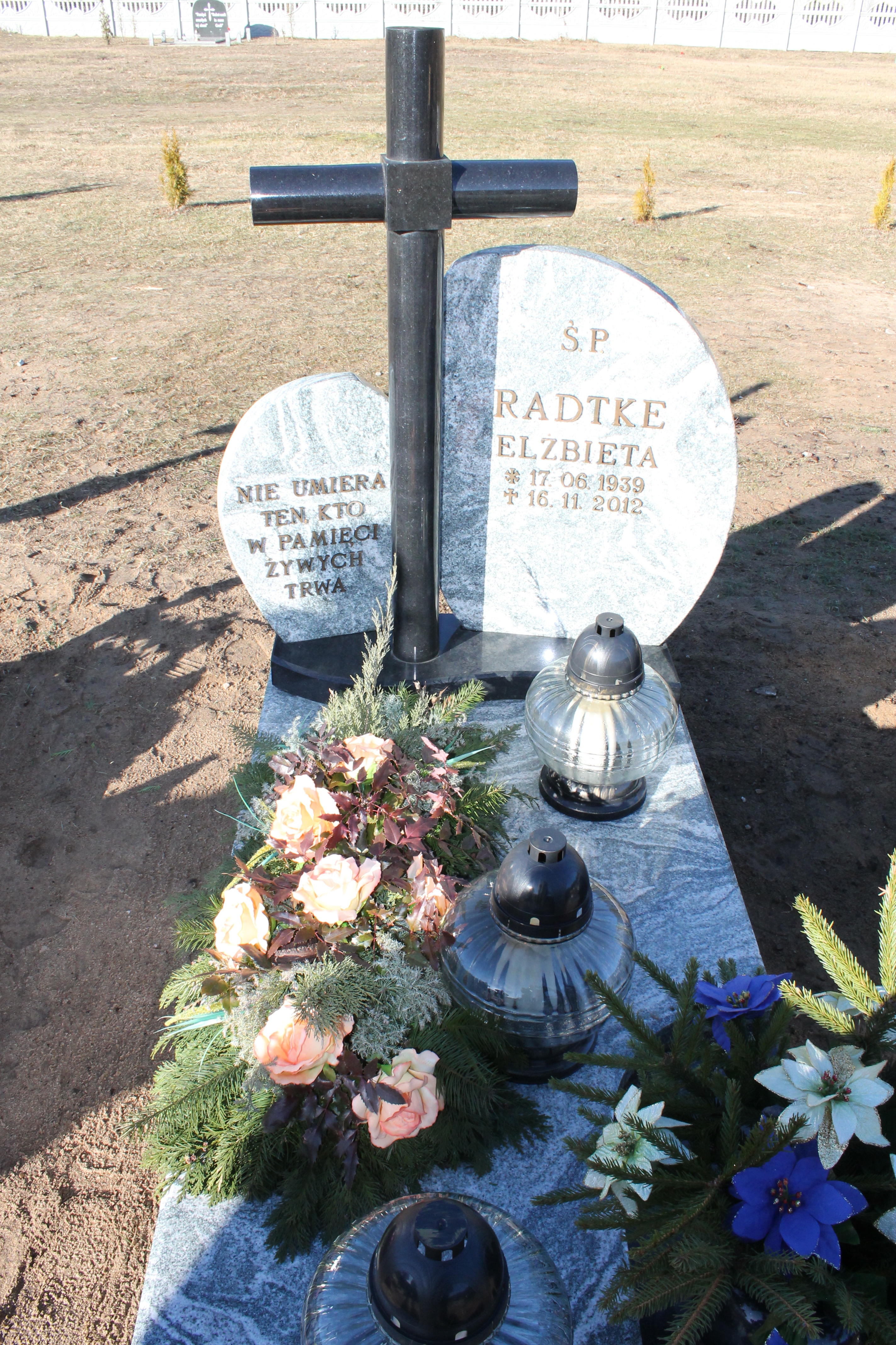 Elżbieta Radtke 1939 Krzyż Wielkopolski - Grobonet - Wyszukiwarka osób pochowanych