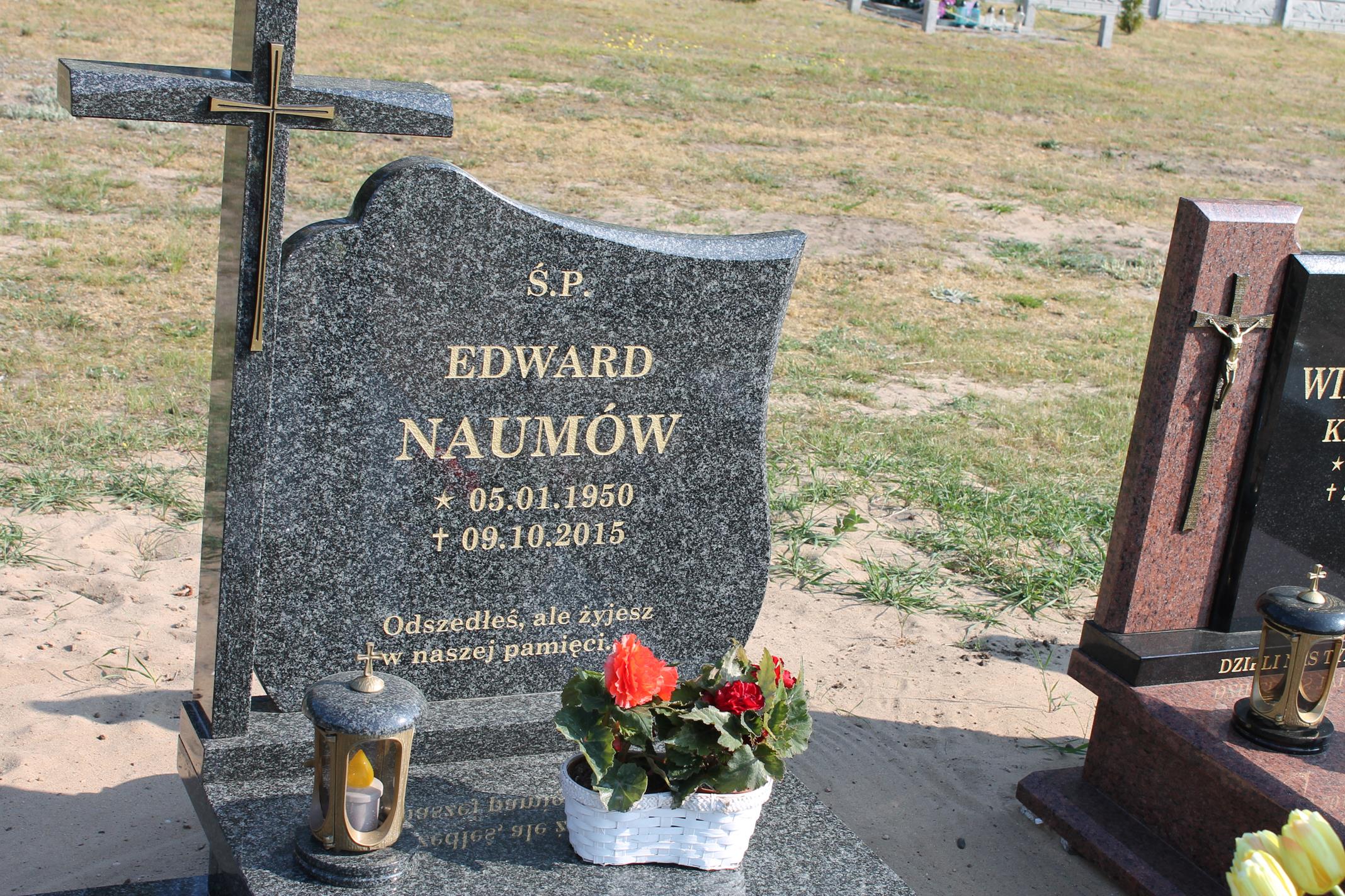 Edward Naumów 1950 Krzyż Wielkopolski - Grobonet - Wyszukiwarka osób pochowanych