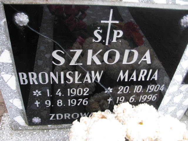 Bronisław Szkoda 1902 Krzyż Wielkopolski - Grobonet - Wyszukiwarka osób pochowanych