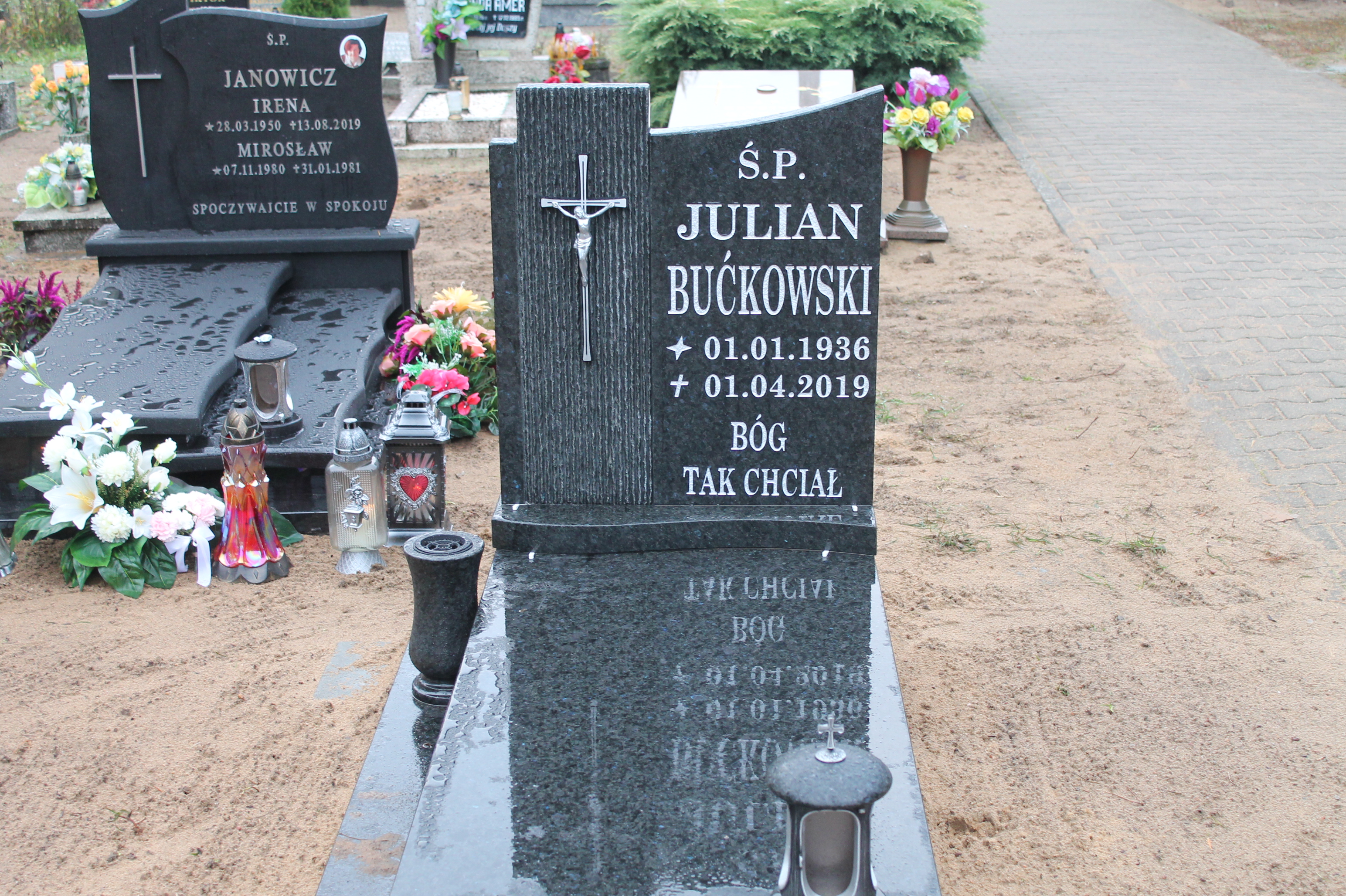 Julian Bućkowski 1936 Krzyż Wielkopolski - Grobonet - Wyszukiwarka osób pochowanych