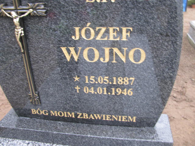 Józef Wojno 1887 Krzyż Wielkopolski - Grobonet - Wyszukiwarka osób pochowanych