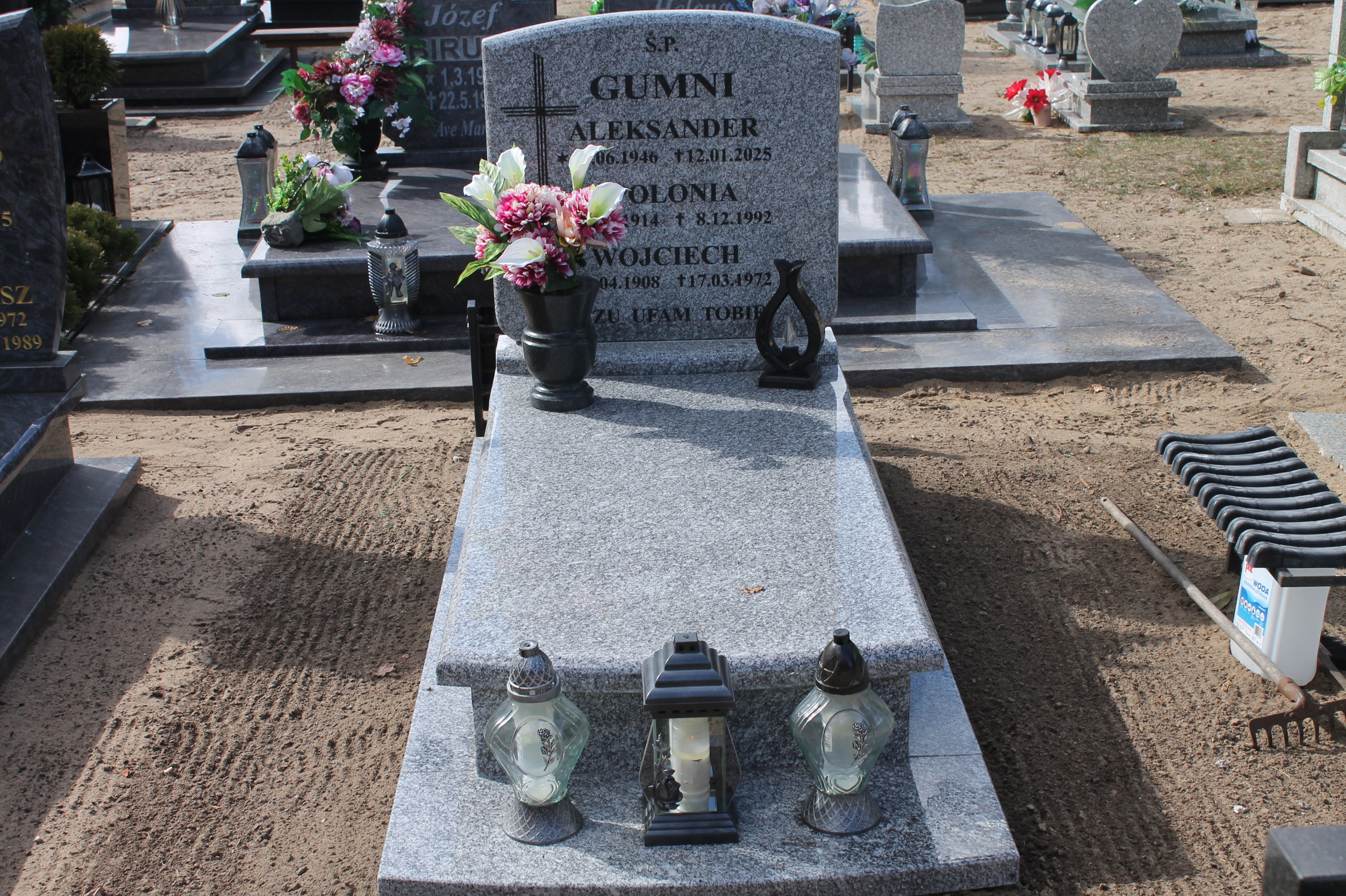 Grób Aleksander Gumny